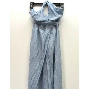Cupshe Halter sleeveless blue halter dress (NWT)